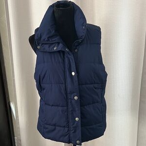 Classic Quilted Puffer Vest - Navy
